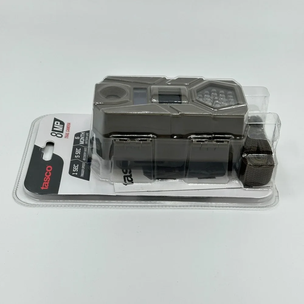 Tasco 8MP Trail Camera 720p Video 1s Trigger Speed Brown Model 119271CW NEW
